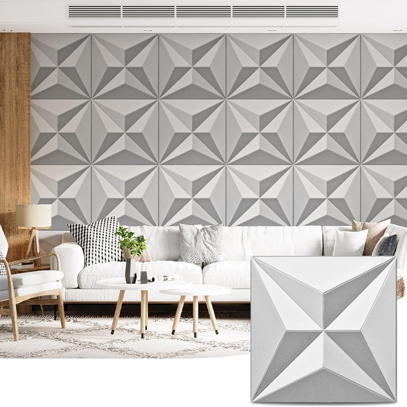لوحة صوتية هندسية ثلاثية الأبعاد